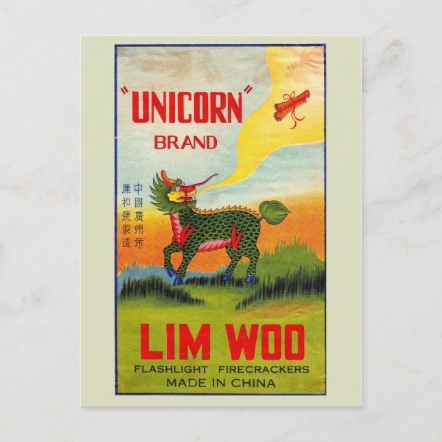 Postal de paquete de pirateo vintage (Anverso)