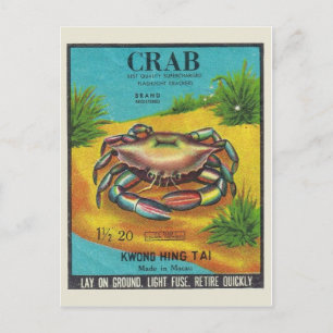 Postal de paquete de pirateo vintage