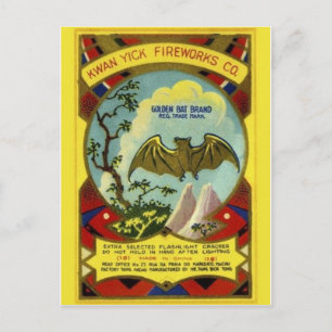 Postal de paquete de pirateo vintage