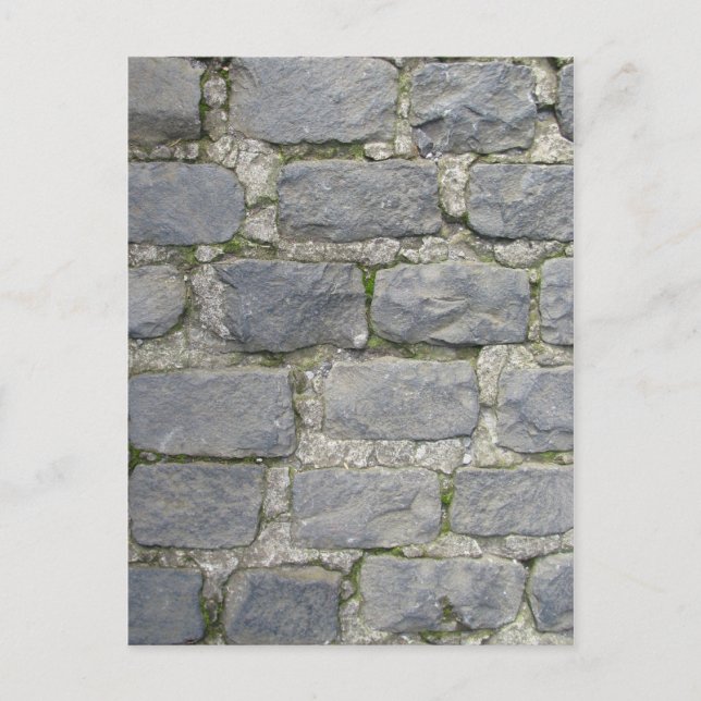 Postal de pared de ladrillo, personalizar (Anverso)