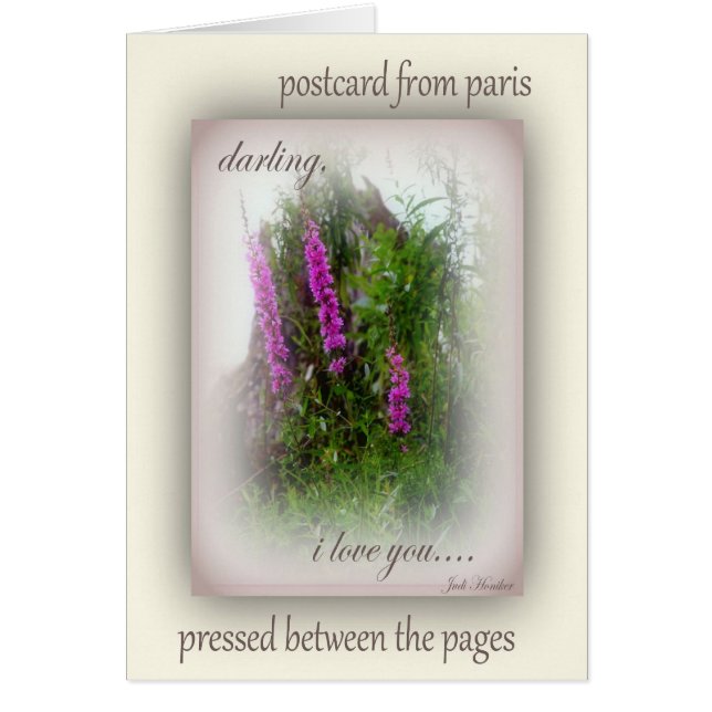 Postal de París (Frente)