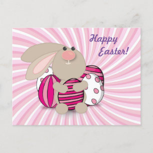 Postal de Pascua divertida y linda