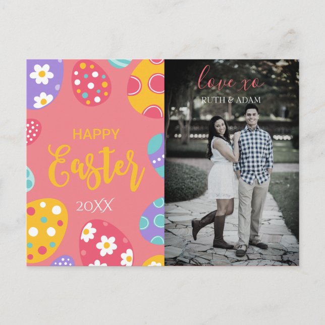 Postal de Pascua personalizado (Anverso)