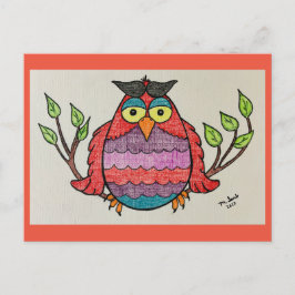 Postal de paso de Bright Owl
