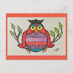 Postal de paso de Bright Owl