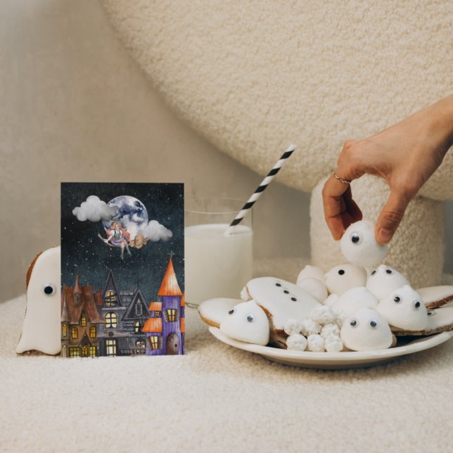 Postal de paso de bruja volante (Subido por el creador)