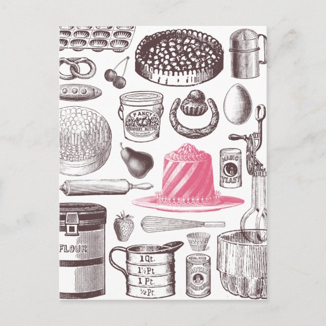 Postal de pastelería de rayos X (Anverso)