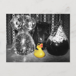 Postal de pato de goma para "Tres sabios"