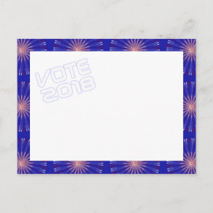 postal de Patriot Coronas VOTE 2018