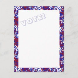 postal de Patriot Stars VOTE