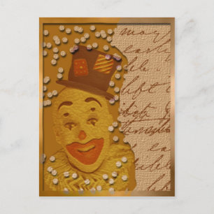 Postal de payaso