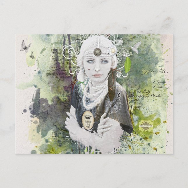 postal de paz para siempre (Anverso)