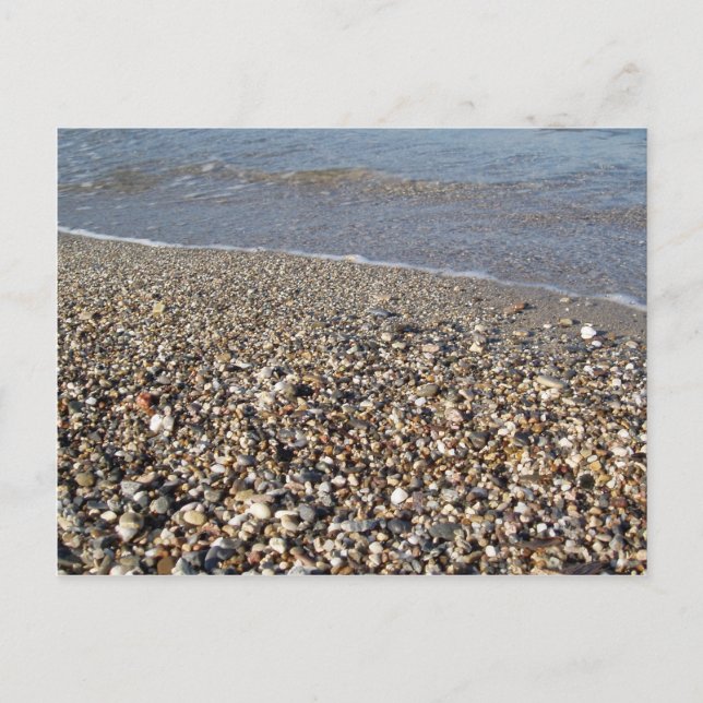 Postal de Pebble Seashore (Anverso)