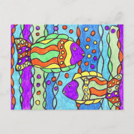 Postal de peces Talavera