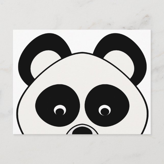 Postal de Peeping Panda (Anverso)