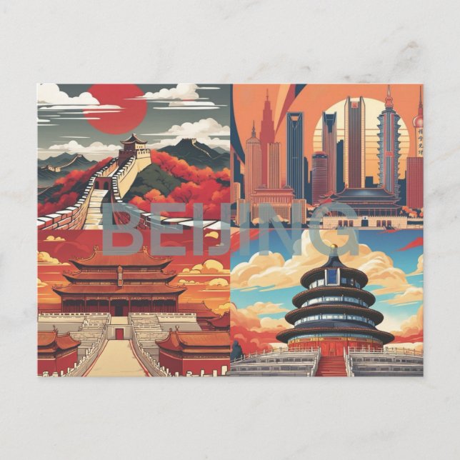 Postal de Pekín - Artsy (Anverso)