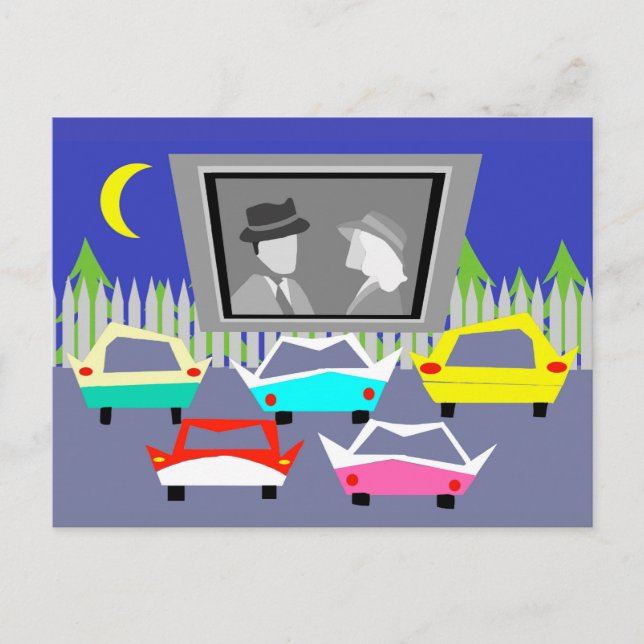 Postal de película de Ciudad Pequeña (Anverso)