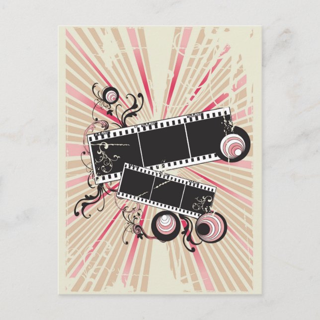 Postal de película vintage (Anverso)