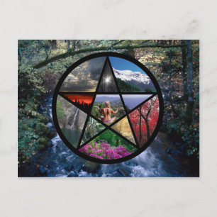 postal de Pentacle Collage