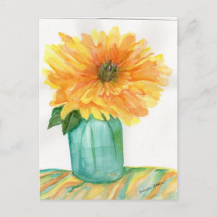 Postal de Peony Amarillo