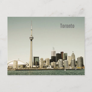 Postal de perfil de Toronto