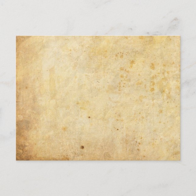 Postal de pergamino antigua (Anverso)