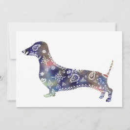 Postal de perro de Mandala