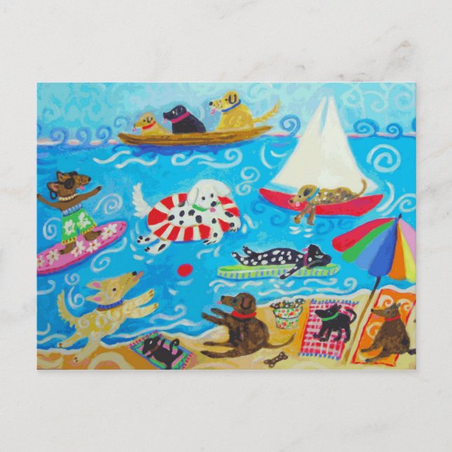 Postal de perros (Anverso)