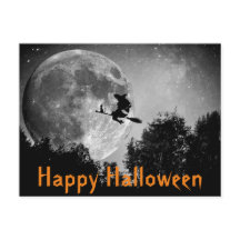 Postal de Personalizable de Halloween de Brujas y 