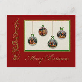 Postal de Personalizable de la escena de la Nativi