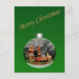 Postal de Personalizable de la escena de la Nativi