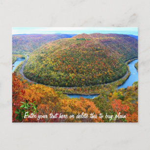 Postal de Personalizable de Virginia Occidental