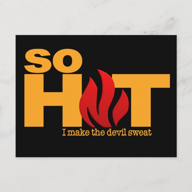 postal de personalizado CALIENTE (Anverso)