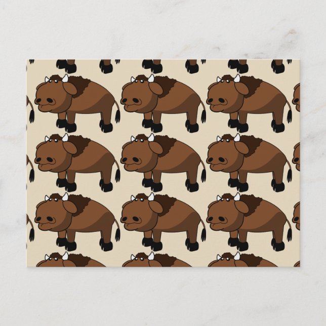 postal de personalizado de búfalo (Anverso)