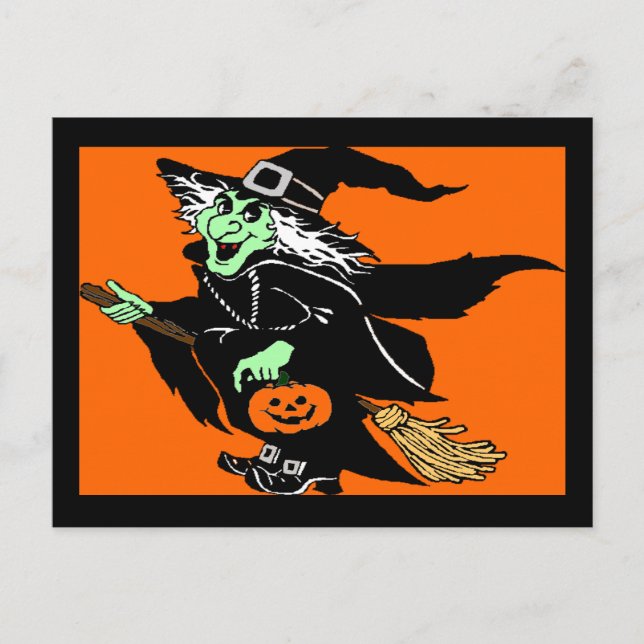 Postal de Personalizado de Halloween (Anverso)