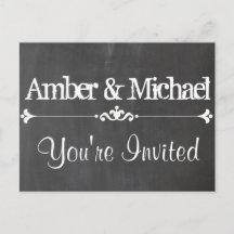 Postal de Personalizado de pizarra de calcomanías