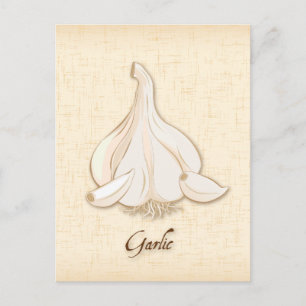 Postal de personalizar Garlic