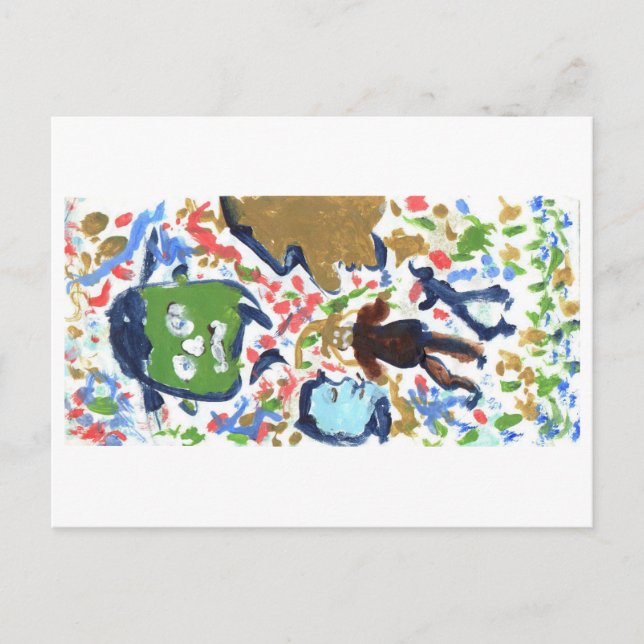 postal de personas raras (Anverso)