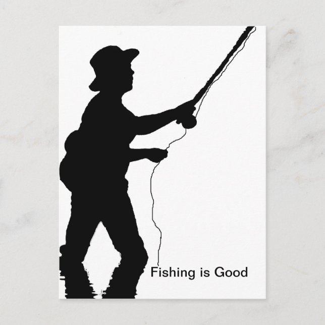 Postal de pesca (Anverso)
