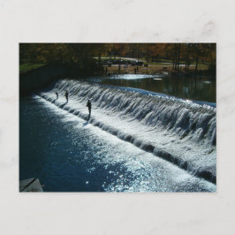 Postal de pesca de vuelo