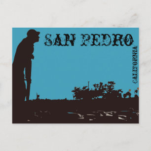 Postal de pescadores de San Pedro