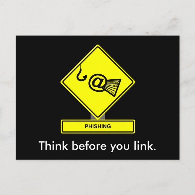 Postal de phishing (Anverso)