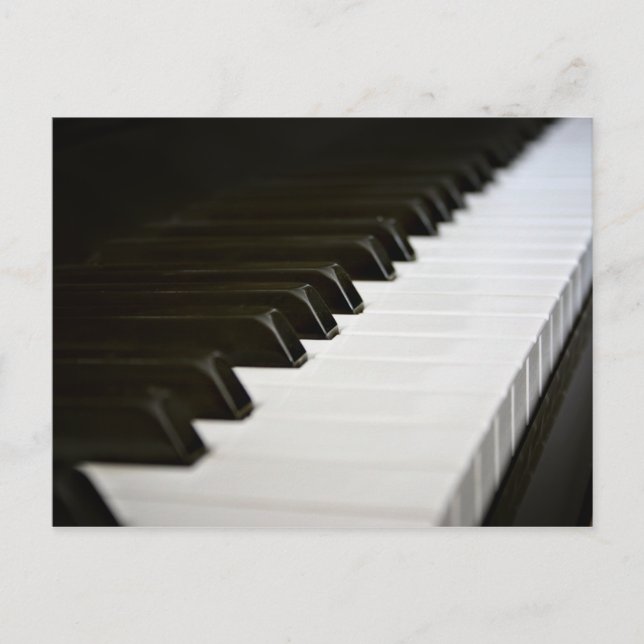 Postal de Piano Keys (Anverso)
