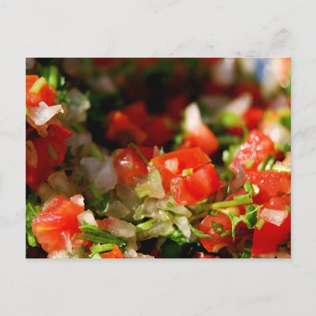 Postal de Pico de Gallo (Salsa) (Anverso)