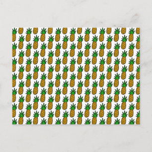 Postal de piña de personalizable