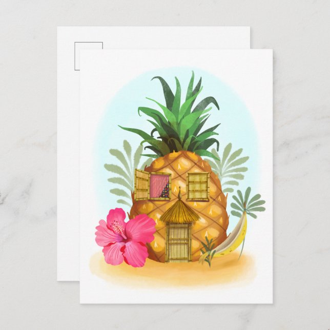 Postal de Pineapple Beach House (Anverso / Reverso)