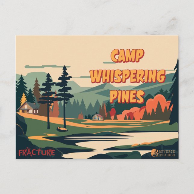 Postal de Pines de Whispering Camp (5) (Anverso)