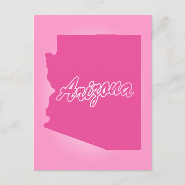 Postal de Pink State Arizona (Anverso)