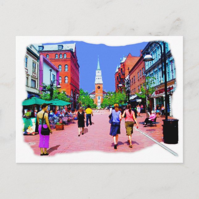 Postal de pintura de Vermont Street (Anverso)