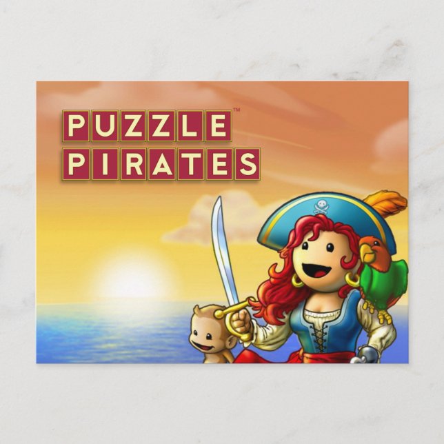 postal de Pirate Sunset (Anverso)